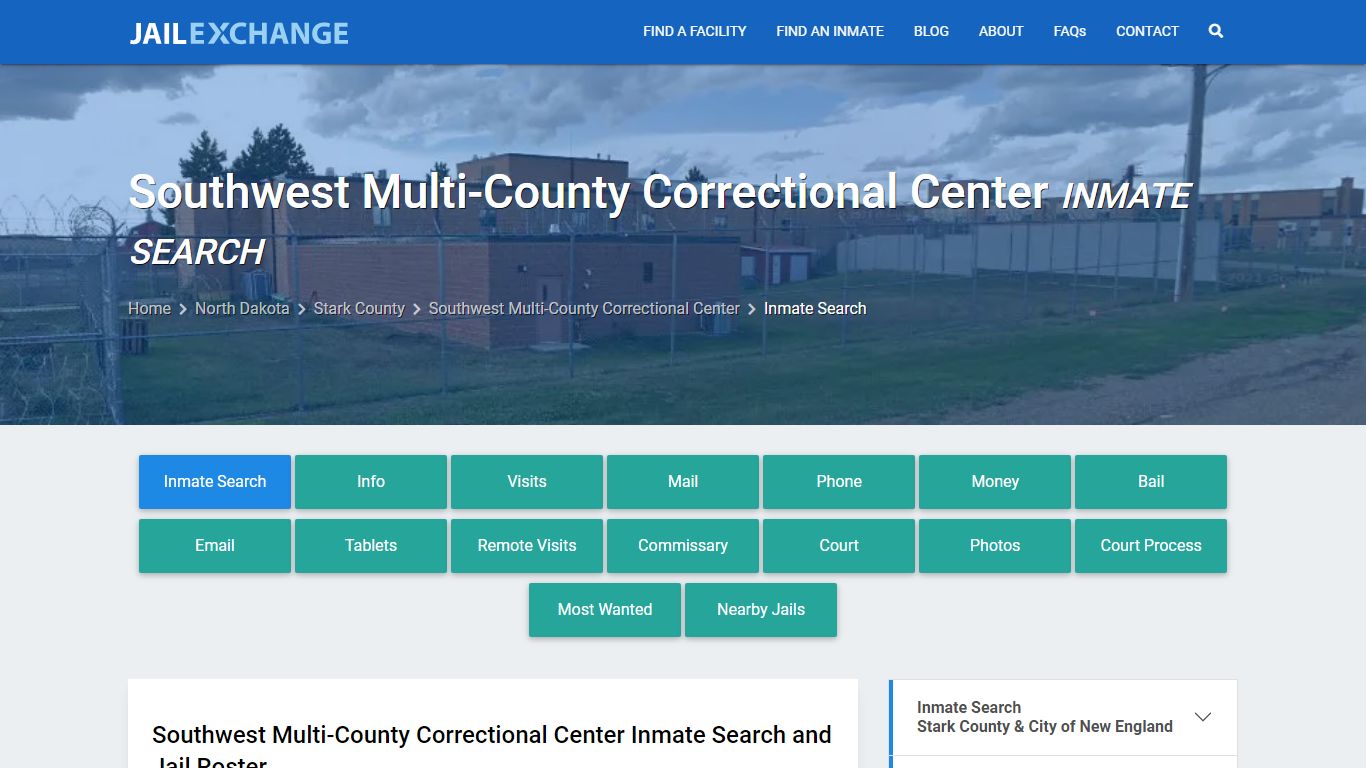 Southwest Multi-County Correctional Center Inmate Search - Jail Exchange